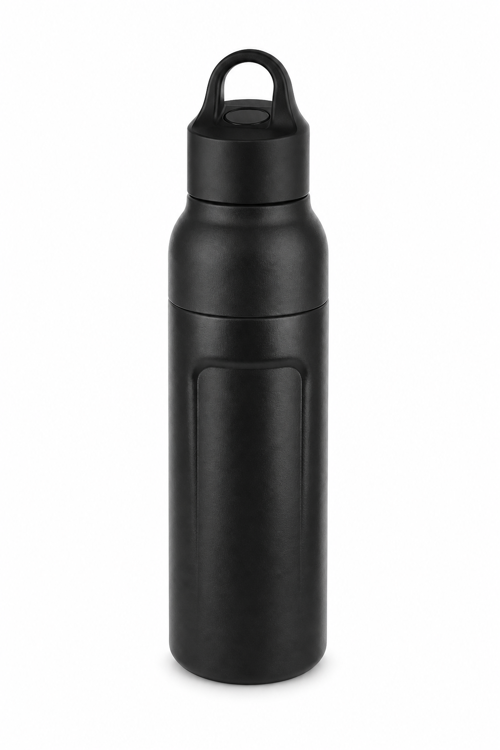 17 oz Insulated Recycled Steel Bottle with Carry Lid