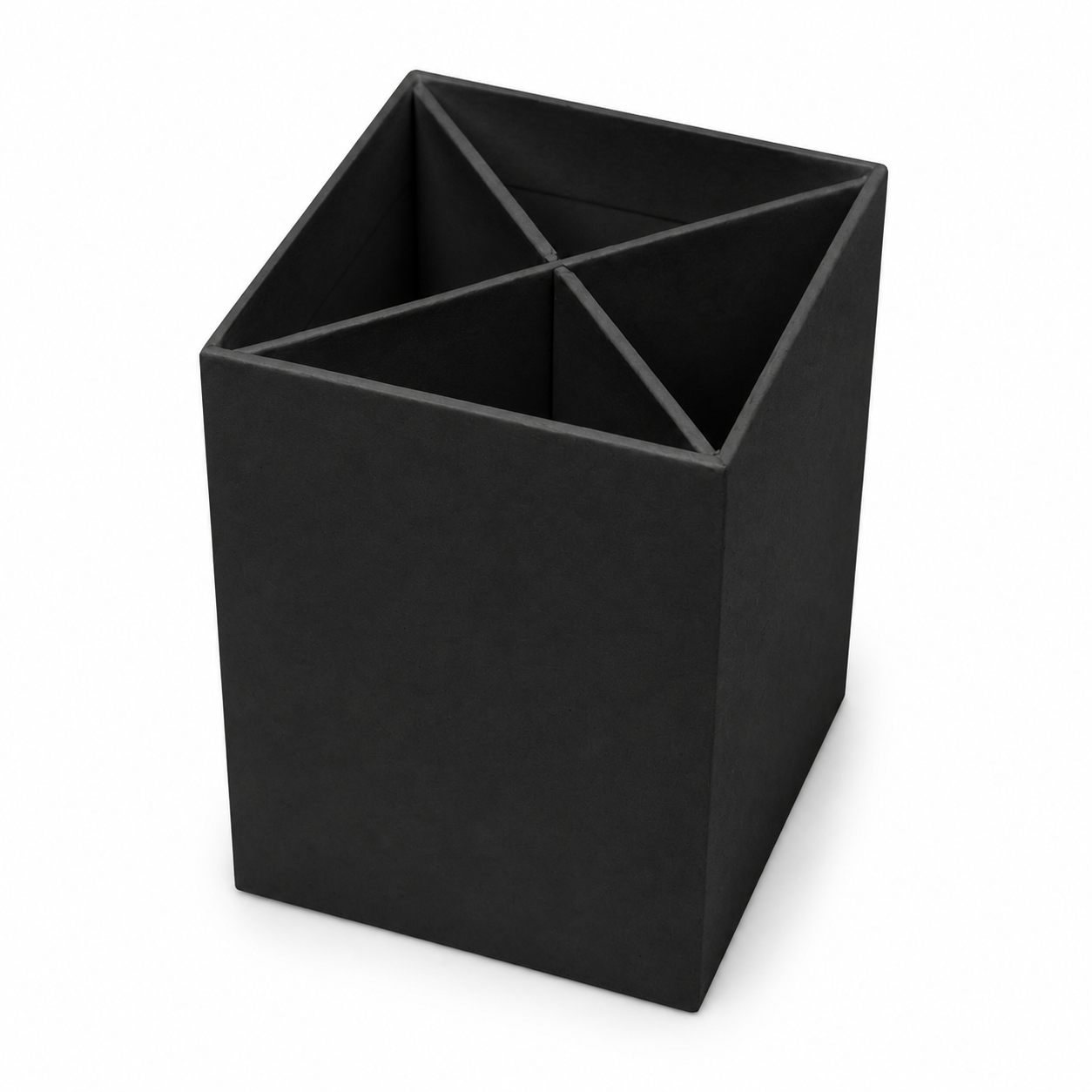 4 Compartment Pen & Pencil Cup