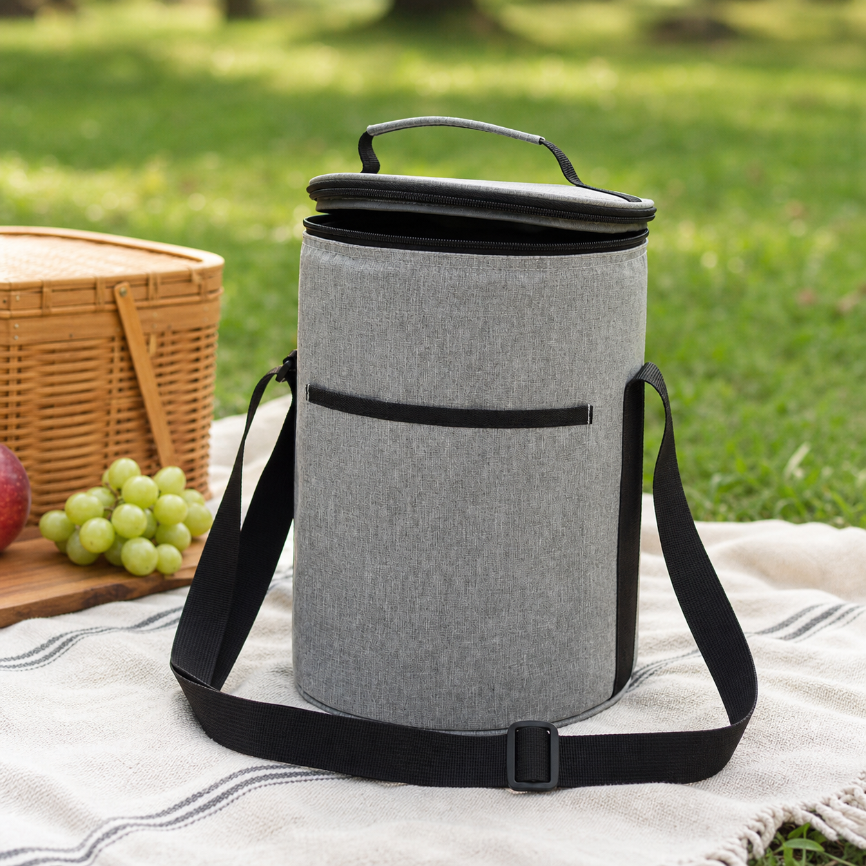 Heathered Cooler Tote lifestyle