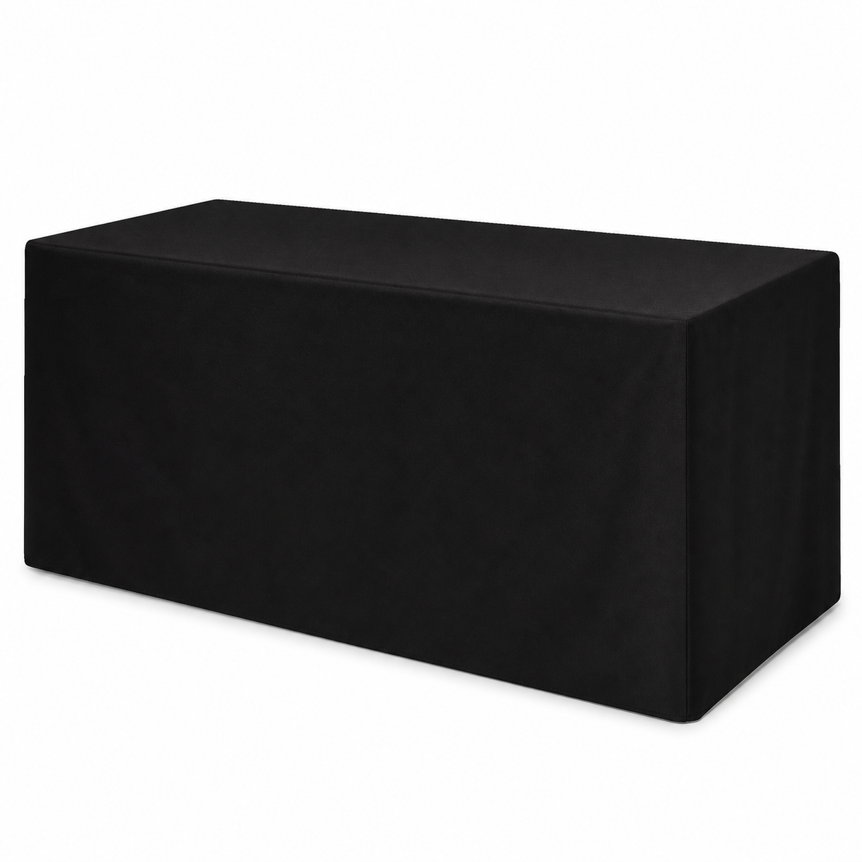 Fitted Open-Back Cover for Standard 6 ft Tables